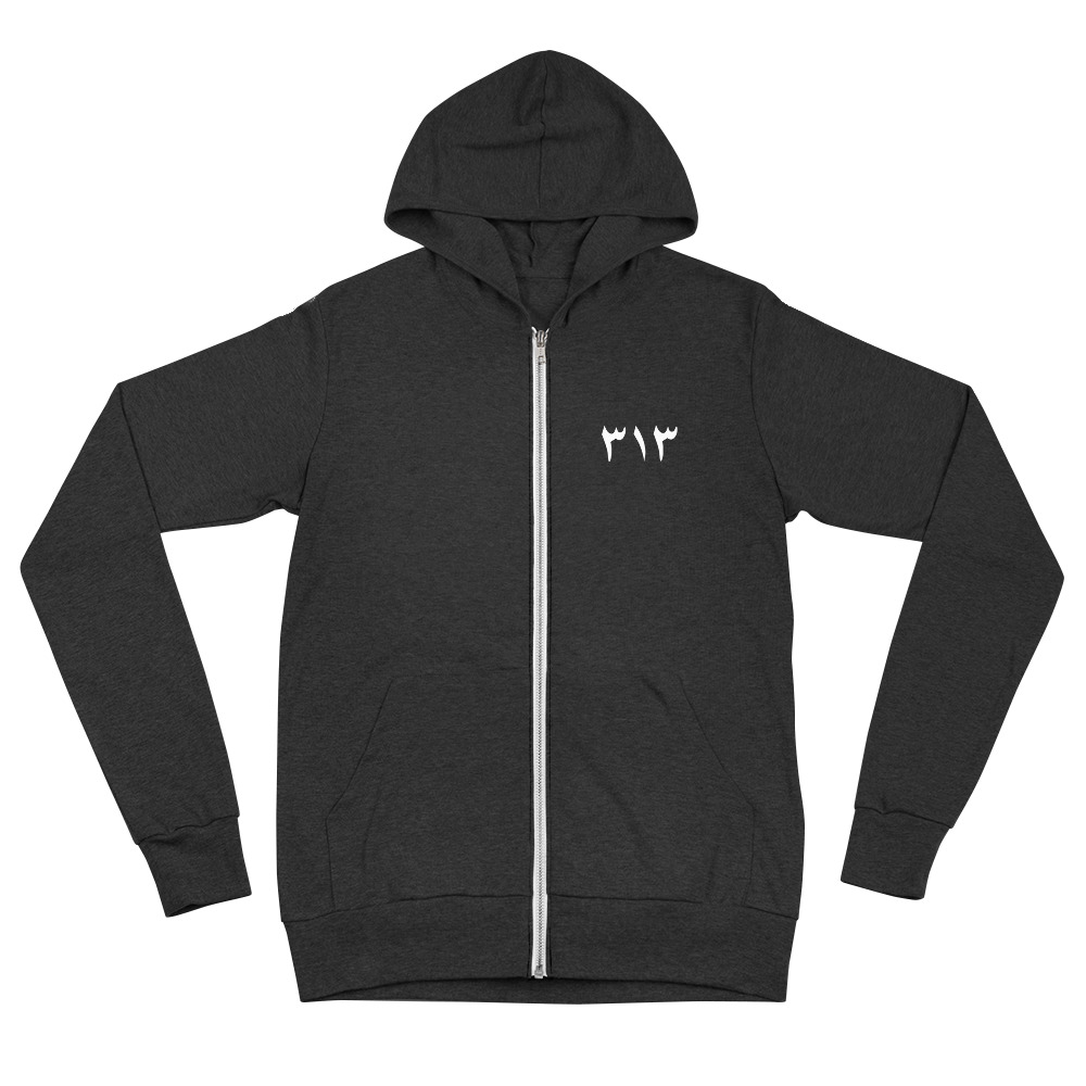 313 Unisex zip hoodie - ShiaWear